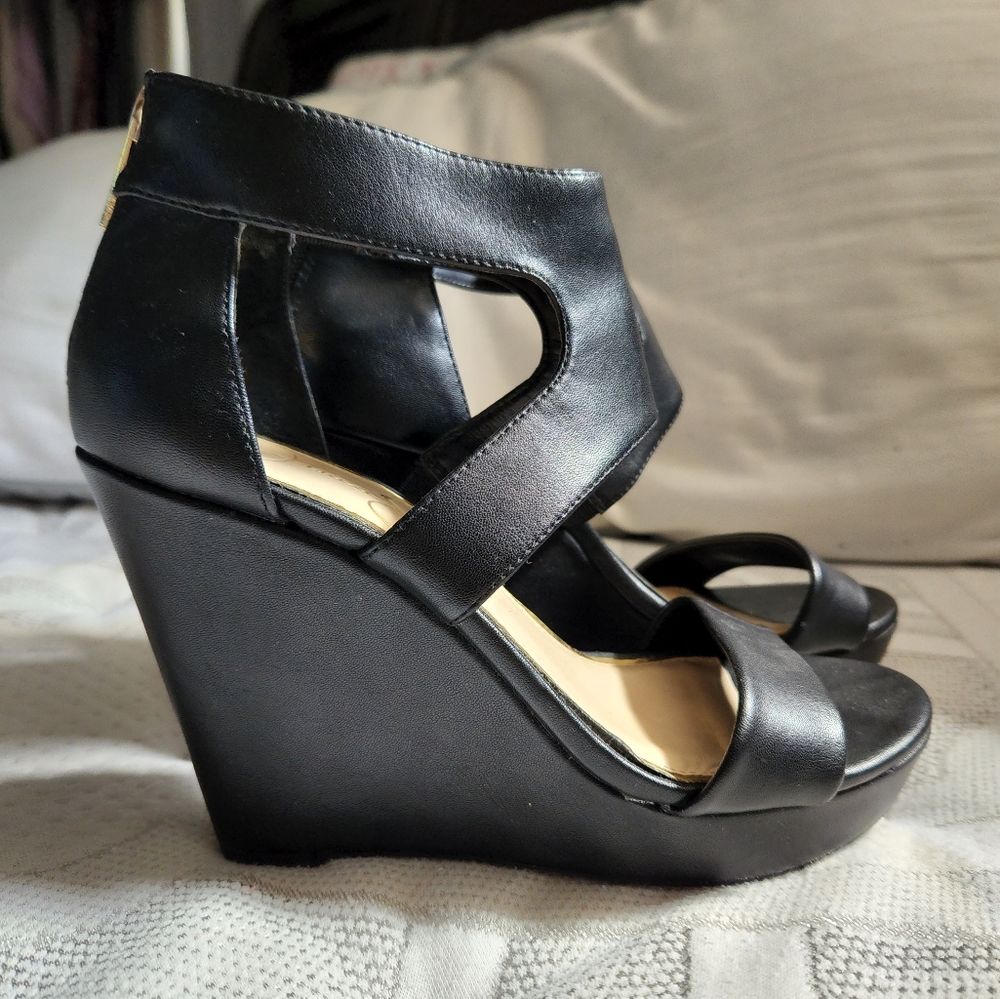 Black Wedges Jessica Simpson 6.5